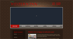 Desktop Screenshot of hotelwesterninn.com